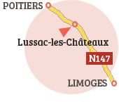 Entre Poitiers et Limoges